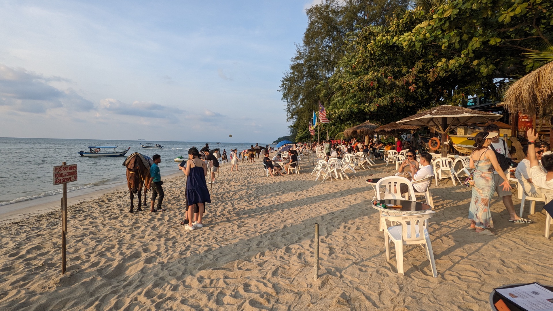 Batu Ferringhi beach in Penang, the coastal strip that gives Island Resort Semi-D Villas their address premium | Penang Property by Zac Ong