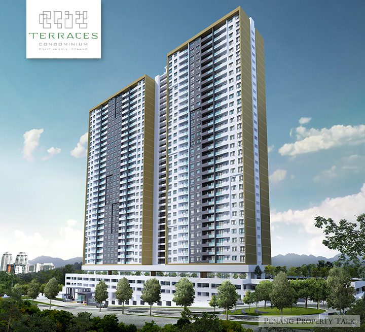 Terraces Condominium — 武吉占姆租赁地契，已落成现房